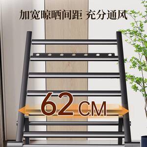 金贵夫人可折叠地晾架家居室jgfr-K2内晾杆奶落衣白加宽加厚晒被