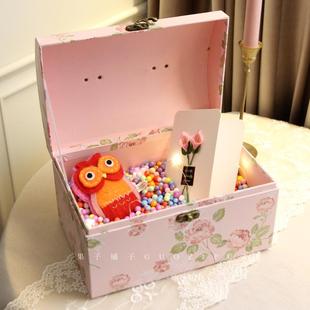 正品 盒伴古风品盒复古盒娘伴手礼礼盒 高级感礼物盒手提箱汉服包装