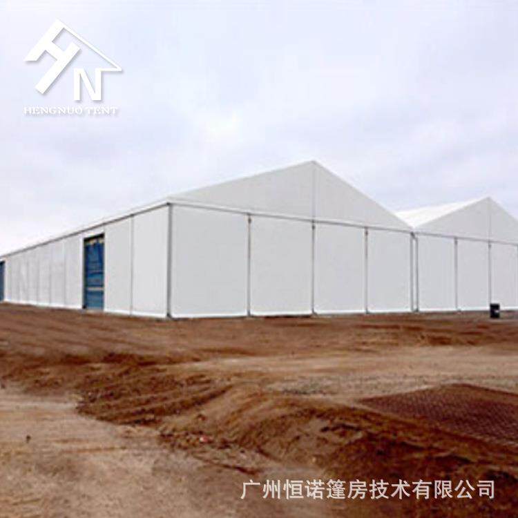 上海土壤修复临时厂房大棚帐篷工业仓储帐蓬人字顶篷房上门安装