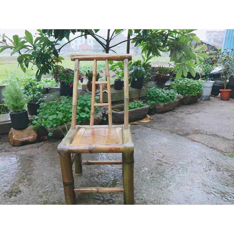 式N5竹椅子靠背椅竹TWH制餐家具成人椅家用竹凳中复古子休闲手工