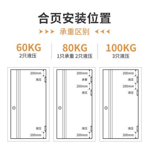 高低脚隐形铝框门三维可调隐形合页液压内外开折叠门暗藏十字铰链