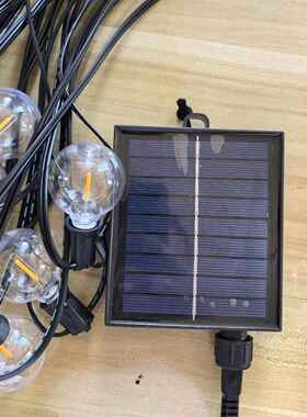 4太阳能KMIG0球，G40灯泡串，球G40户外泡，