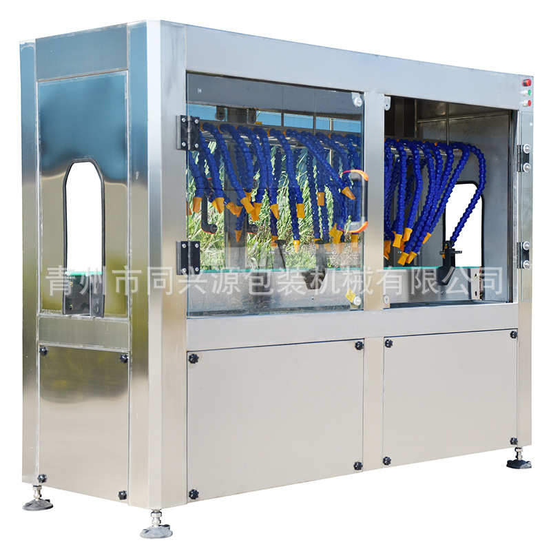 蜘蛛手风刀烘干机 酒水饮料食品玻璃瓶烘干机 隧道直线式吹干机