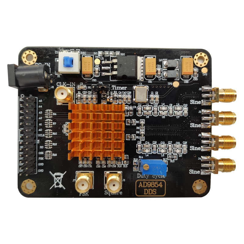 AD9854 高速DDS信号发生器模块 高频信号源 正弦波方波信号发生器