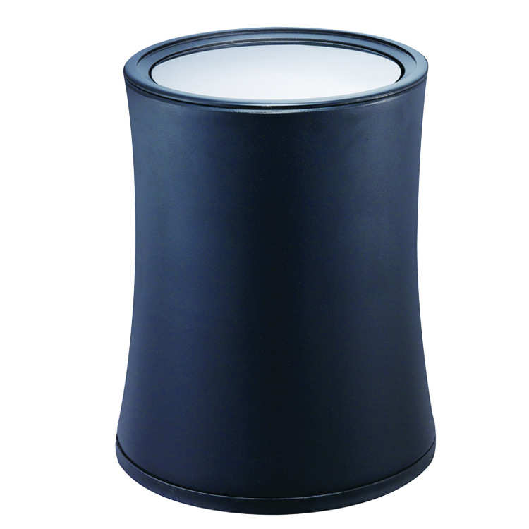 南方GPX-205F翻盖垃圾桶家用酒店卫生间双层黑色客房桶小蛮腰房间
