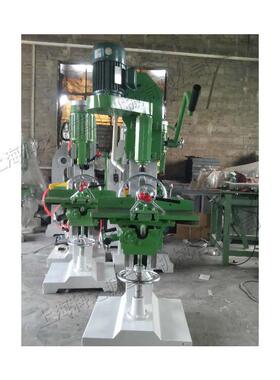 MZ1610A木板方孔钻开榫机多种形状榫眼打眼机家具制作出榫机