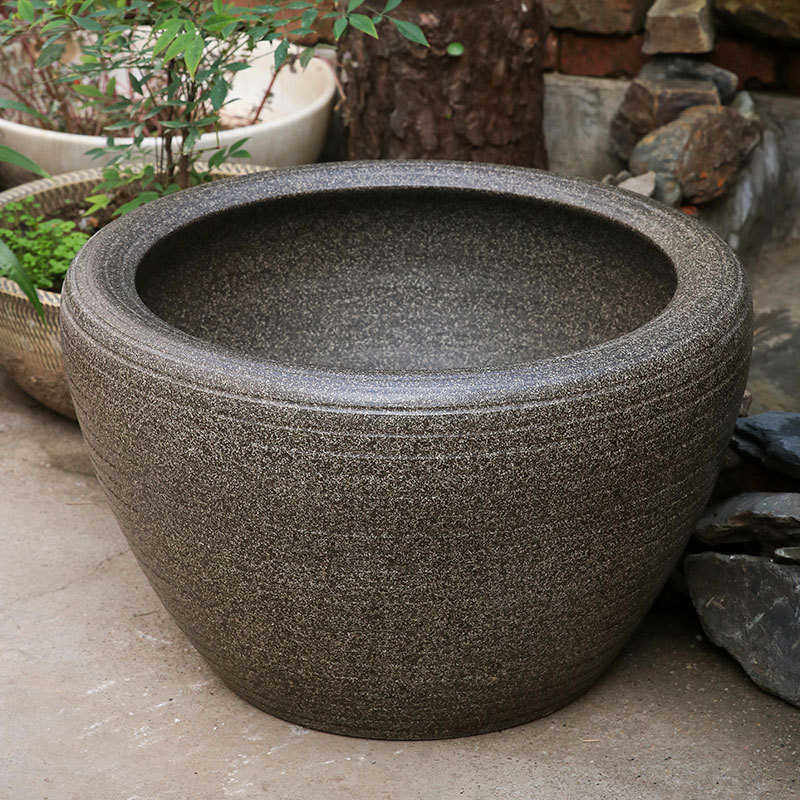 陶瓷鱼缸水缸养鱼阳台睡莲荷花缸室外庭院陶瓷大缸鱼缸老式大水缸,宠物/宠物食品及用品,桌面缸,淘宝优惠券,粉丝福利购,淘宝优惠卷