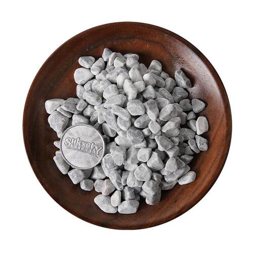 灰色抛光鹅卵石 庭院装饰灰白色花纹石子 厂商供应灰白色砾石