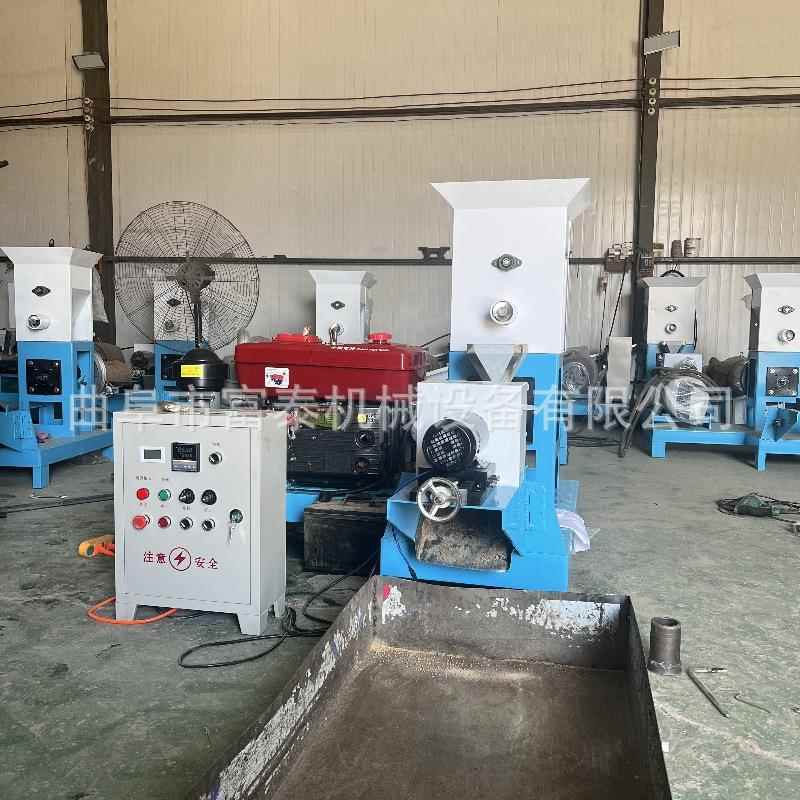 水产漂浮饲料膨化设备狗粮猫粮宠物饲料膨化机海参鲍鱼饲料机