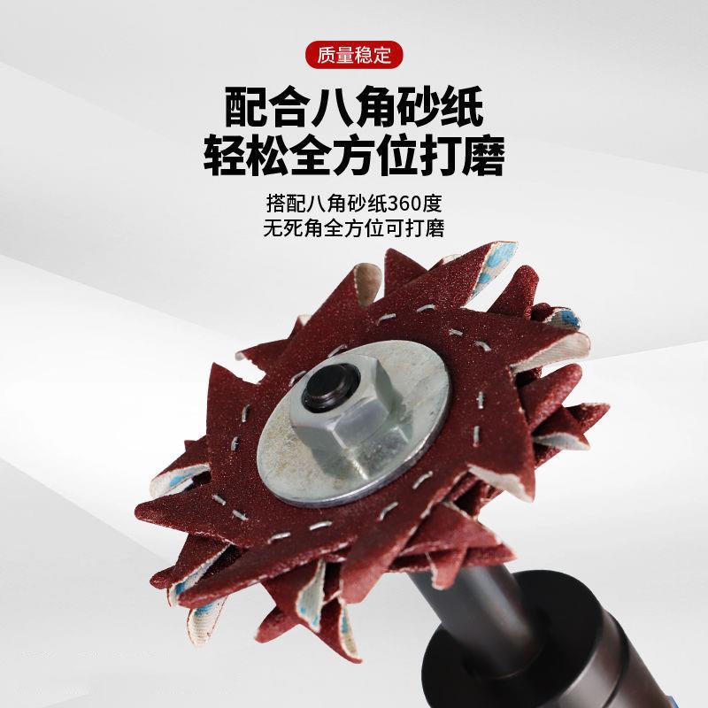 气动八角砂八角砂八瓣砂级纸机工家雕具花业打磨机磨胎机直式抛光