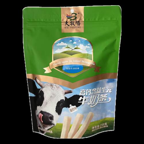 新疆包邮大牧场奶条内蒙古特产原味高钙含益生元牛奶条奶酪棒糖儿
