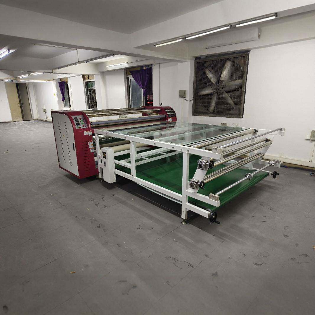 420滚筒热转印机骑行服纺织布印花加工设备大宽幅热升华