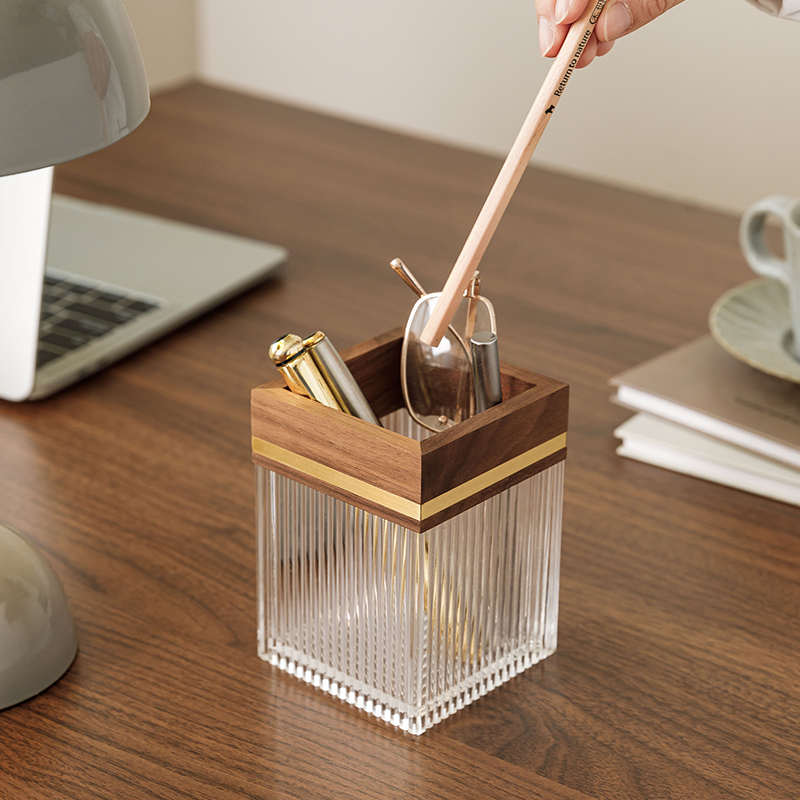 北美化妆刷桶桌面高级感维纳斯系列亚克力化妆刷收纳笔筒化妆刷盒