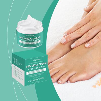 Viareline Salicylic Acid Moisturizing Foot Cream - A hydrati