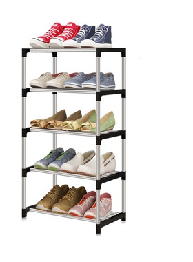 鞋架子简易门口用室内好看小窄防尘鞋柜宿舍卧室置物架大型多层