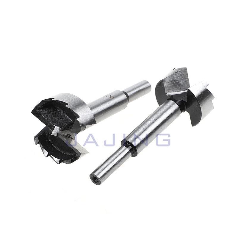 1套6链件多齿木工平翼钻头扩孔器圆形工桌面木板AET打孔器具门锁