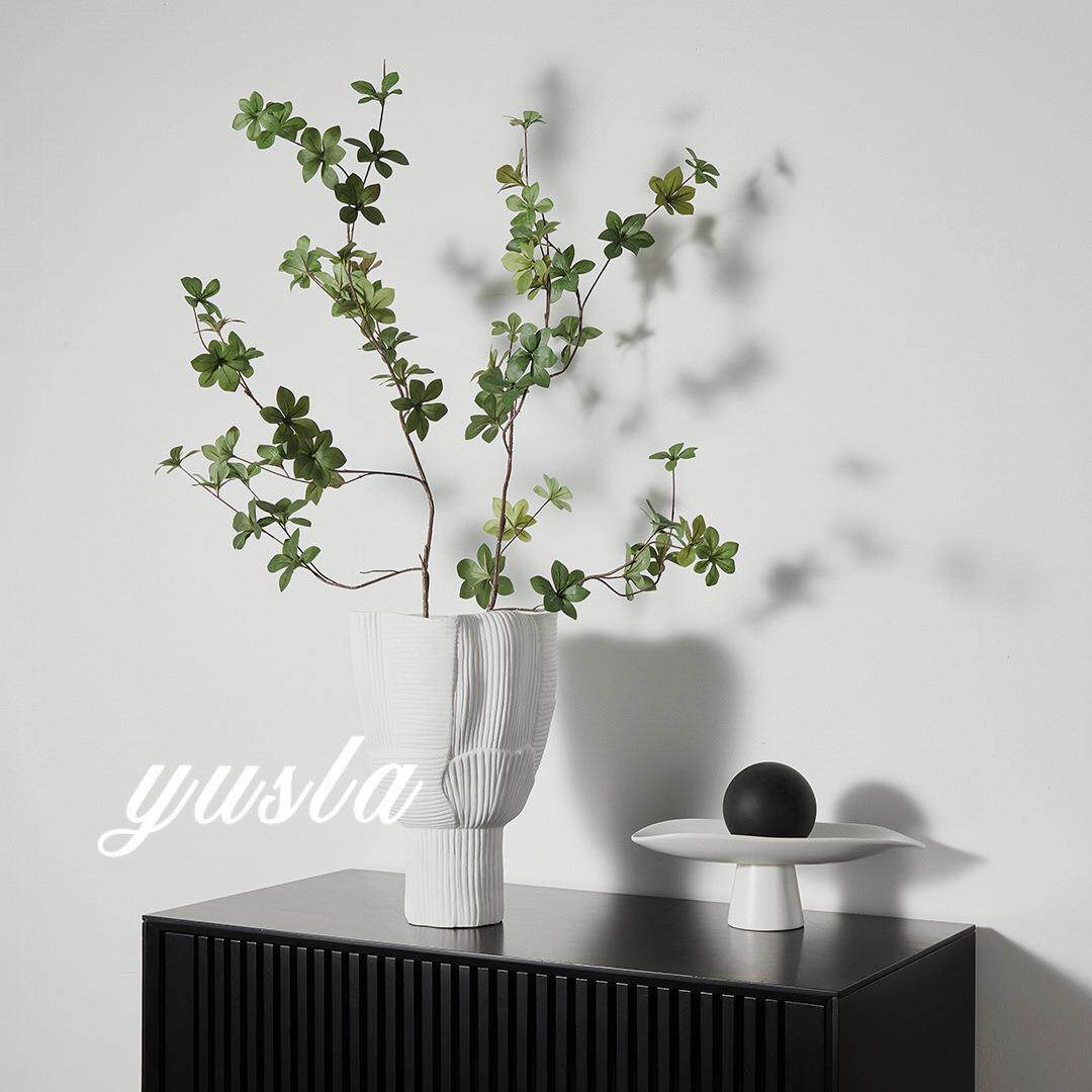 高级感客厅茶几花瓶餐厅桌面吧台花器新房装饰品样板间软装饰品