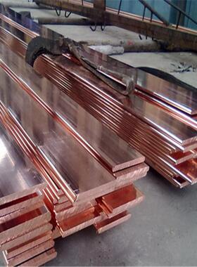 TMY TMR-100X10MM 2130A镀锡直角方边 圆弧圆边母排/铜牌紫铜排料