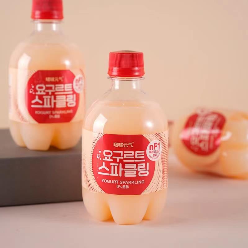 Costco山姆会员超市代购啵啵汽水韩国进口乳酸菌碳酸饮料380ml*12