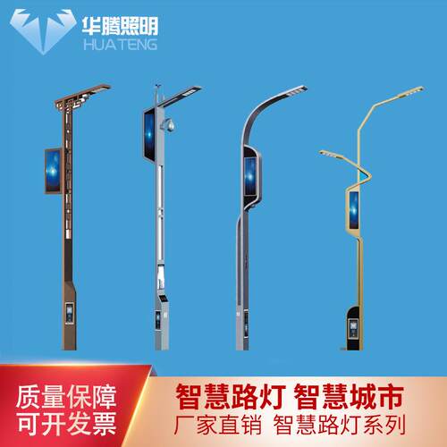 厂家智慧路灯城市智慧照明充电桩灯杆物联网LED智能路灯