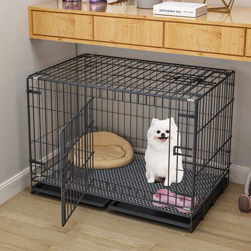 狗笼子中小型犬宠物狗狗围栏室内家用带分离厕所泰迪柯基空间栅栏