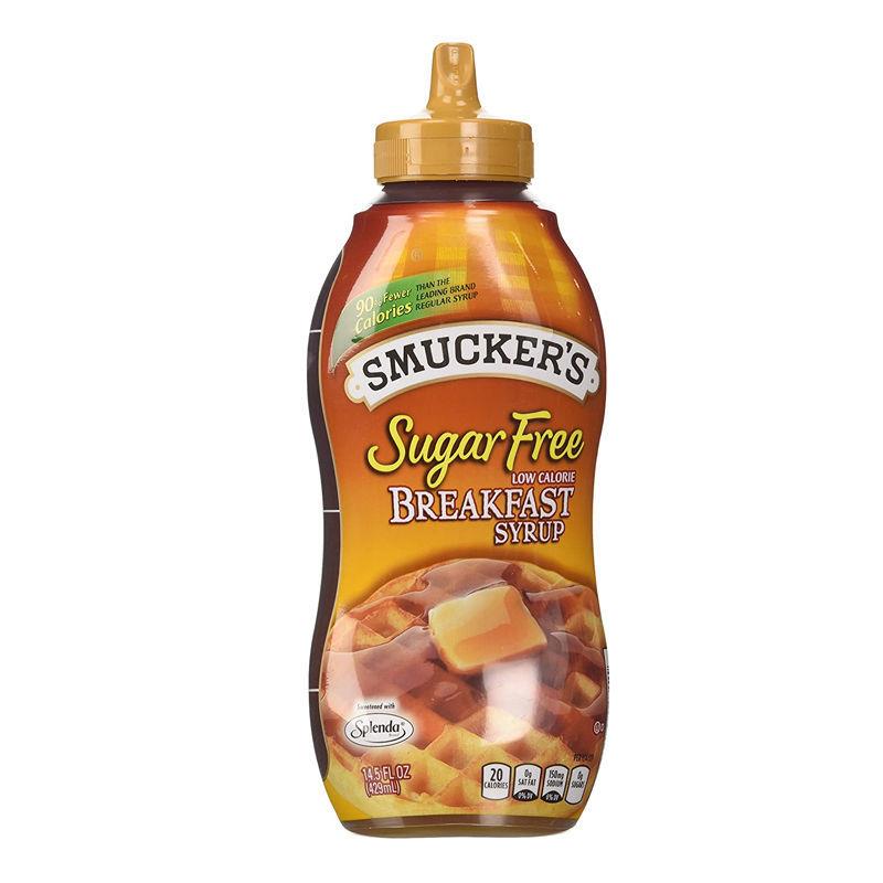 美国斯味可煎饼无蔗糖早餐调味糖浆 Smucker&#x27;s Breakfast Sy