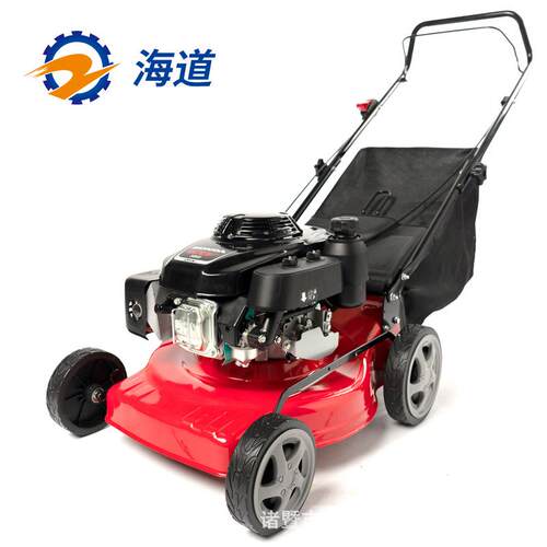 新款草坪机18寸手推四冲程汽油割草机打草机厂家直销