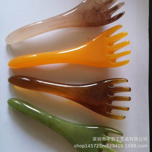 按摩爪子头部按摩器点穴全身按摩爪八爪五爪挠痒痒器抓头拨筋棒
