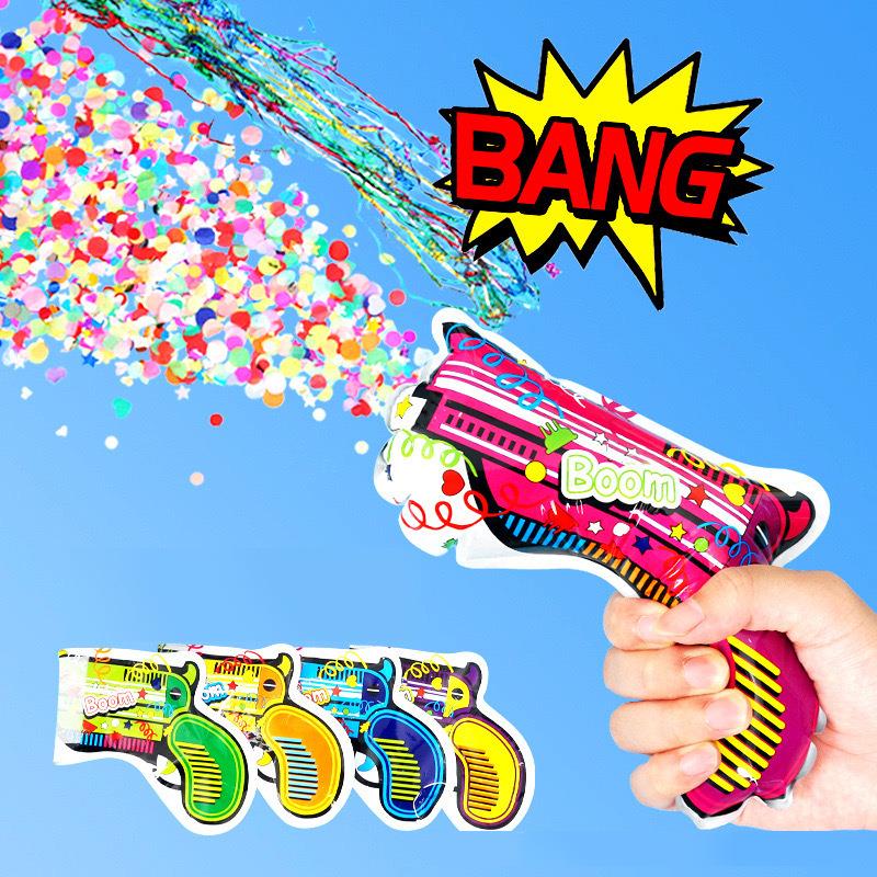 Atmospheric Pistol Confetti Popper Self-Inflating Confetti G图片