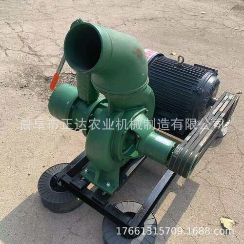 防汛应急6寸抽水泵大流量农田灌溉离心泵移动式6寸自吸水泵厂家