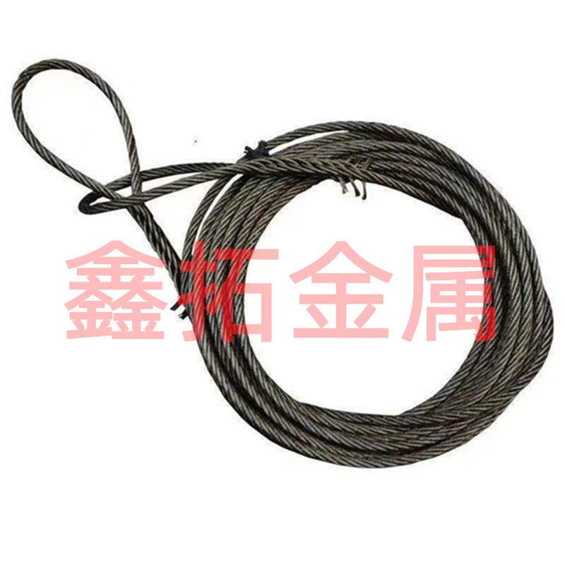 插编钢丝绳子吊起重工具编织编头吊车吊装用吊具吊索具22/24/26mm
