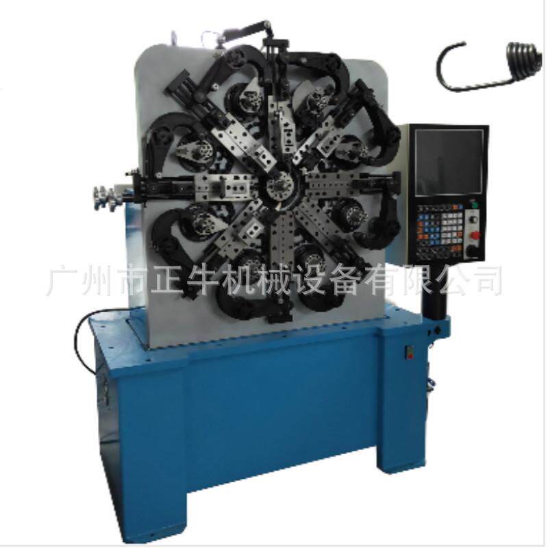 波形弹簧线材成型机全自动内衣撑弯线机卡片弹簧冲孔折弯机
