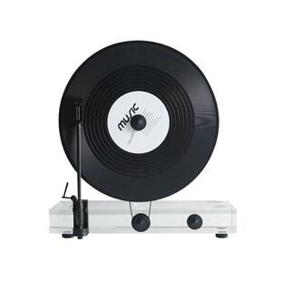 简约立式覆古留声机黑胶唱片轻奢创意摆件模型桌面书房样板间售楼