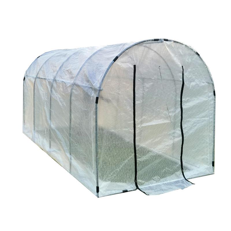 家用温室花棚花房室外保温大棚庭院冬季植物防寒防冻简易过冬暖房