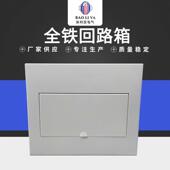 60回暗装 6配路配电箱豪华配回电箱铁盖板照明 全路箱6铁 暗明装
