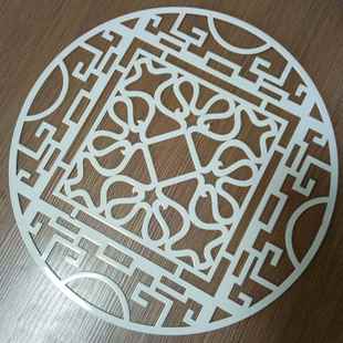 销售雕花口网圆形镂空风47027图案雕花风口圆形格口装 饰风风口