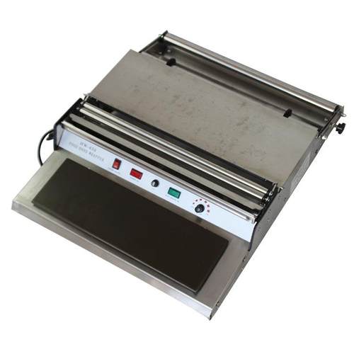 保鲜膜海包装机不锈钢自动切打包机市超水果蔬菜鲜封切割打315包