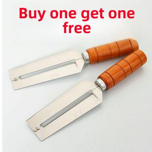 不锈钢厨房削皮刀老式瓜刨水果土豆去皮刀莴笋专用刮皮刀甘蔗刨刀