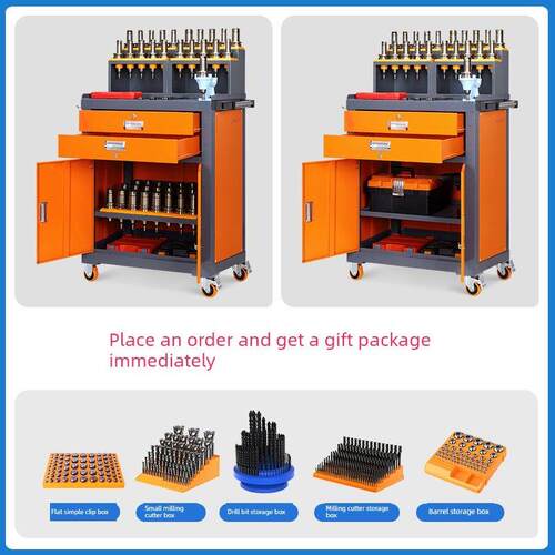 cnc数控管理刀具柜加工中心辅助工作台BT30 40工具车刀柄架钳工台