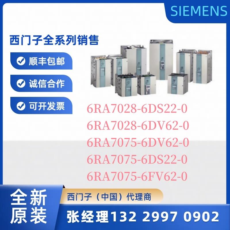 6RA7028/7075-6DS/DV/FV/22/62-0整流器带微处理器原装正品议价