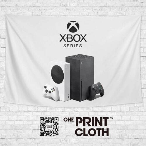 微软Xbox游戏主机周边卧室宿舍游戏厅装饰画背景墙布海报挂布挂毯