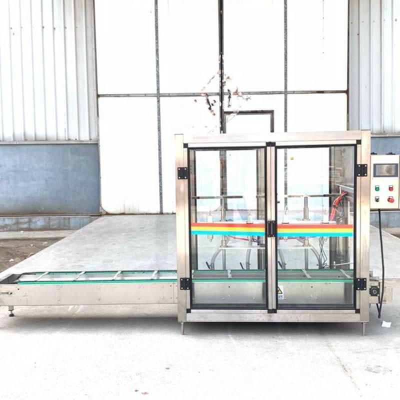 护发素灌装机 精华液化妆品灌装设备 饮料果汁果粒橙不锈钢灌装机
