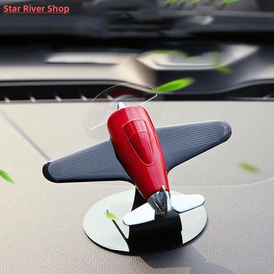 Car interior accessories solar airplane model center console