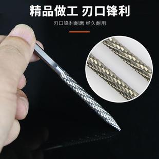 10mm 蘑菇钉补胎气钻钻头合金钢真空胎整体塞打磨工具3 4.5