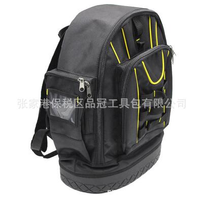 工厂直销电功能维修双肩工具包工维口修带胶底SR16701多袋多防水