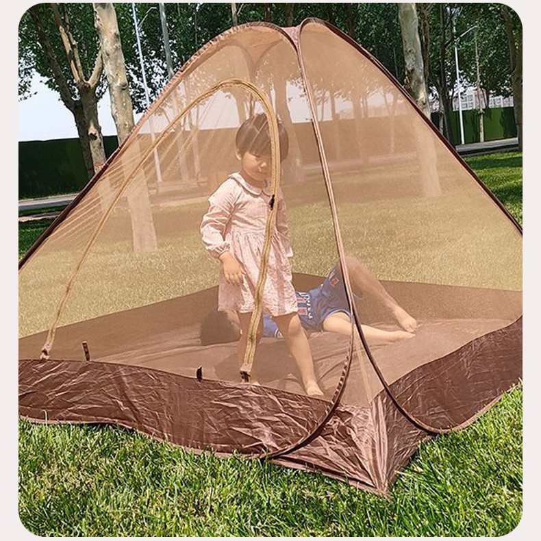 帐篷快免夏季秒全自动双人户外帐篷露营搭蚊帐帐篷发现货开野外网