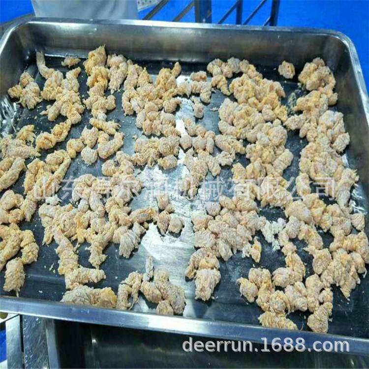 无骨雪花鸡柳条上浆上雪花片机SFJ300型鸡块鱼排裹粉上糠机价格