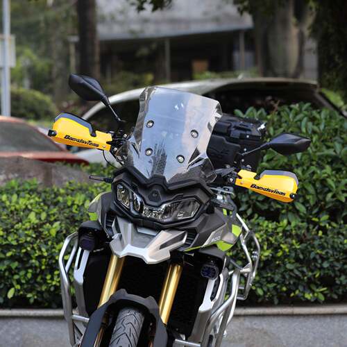 适用于龙鑫无极Ds900护手防风护手弓Ds900X手柄刹车护手防摔罩