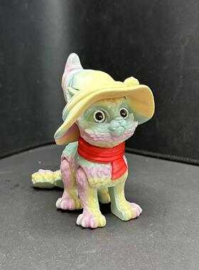 打印魔法猫咪跨境爆款3D模型摆件