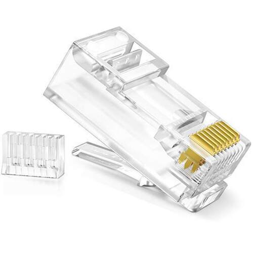 TP-LINK普联 TL-EH602-100 六类非屏蔽网络水晶头（100个装）